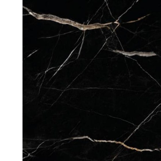 Vnitřní obkladový panel v dekoru černého mramoru se zlatou žilkou